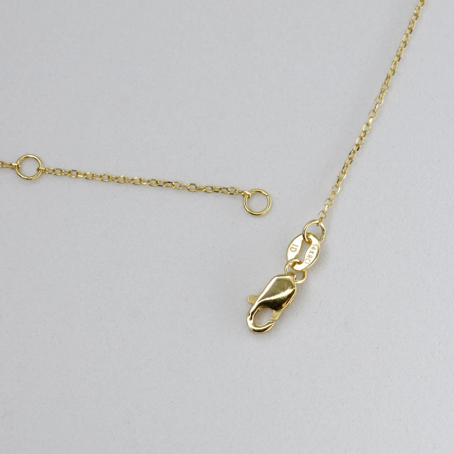 '100 Ways' Adjustable Yellow Gold Chain |