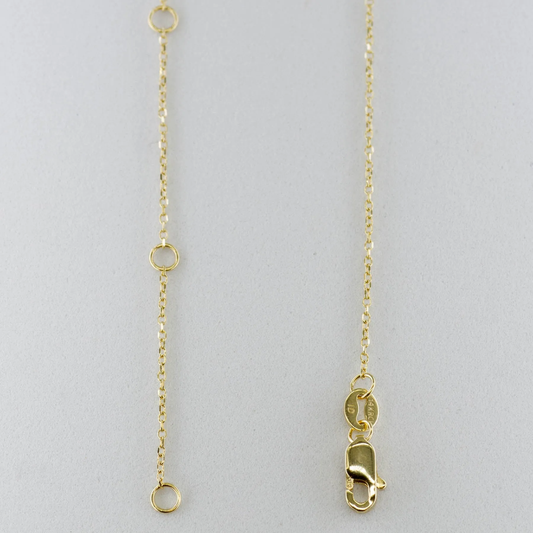 '100 Ways' Adjustable Yellow Gold Chain |