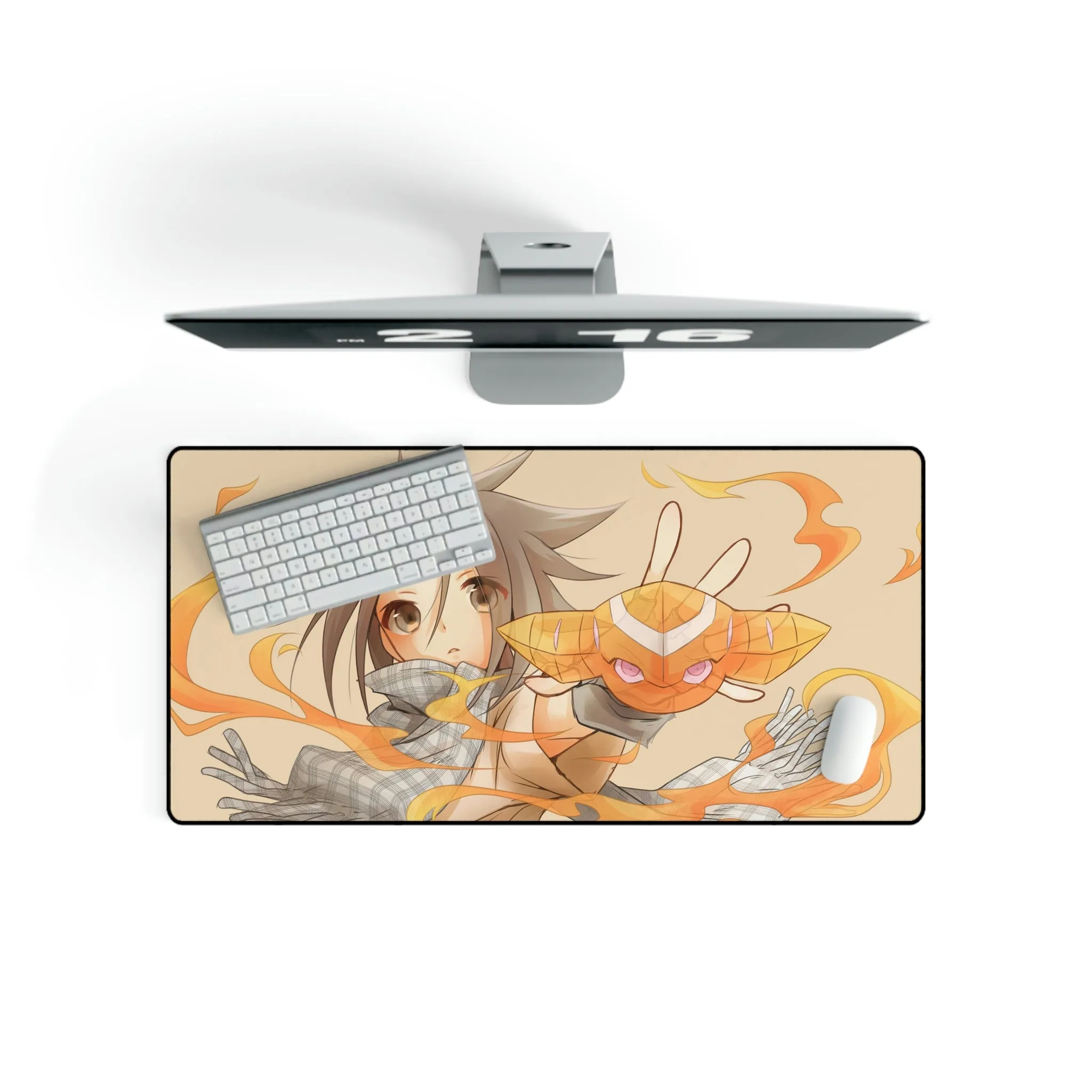 #3.3428, Shaman King, Yoh Asakura, Mouse Pad (Desk Mat)