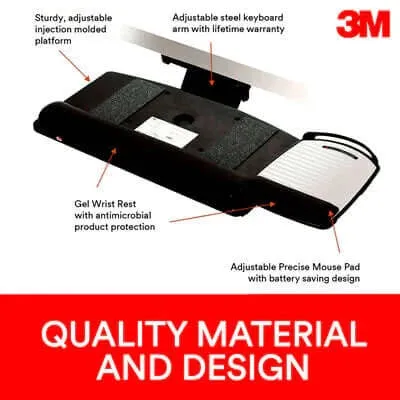 3M Adjustable Keyboard Trays