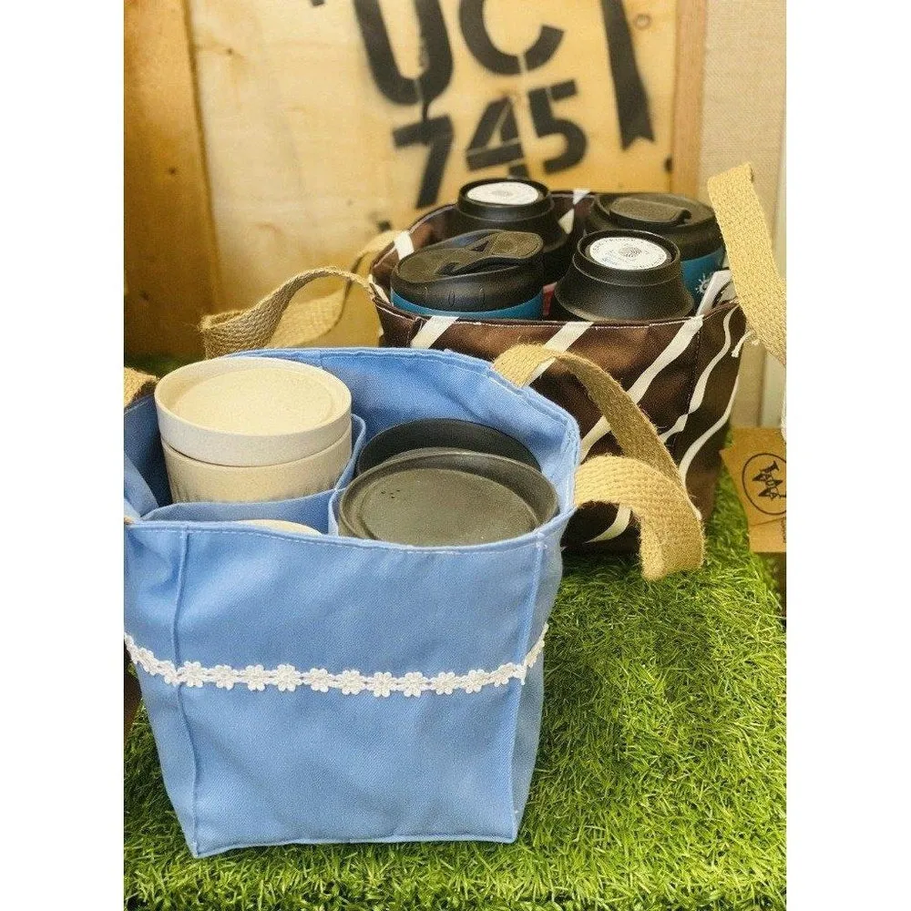 4 Coffee Cup Carrier Bag