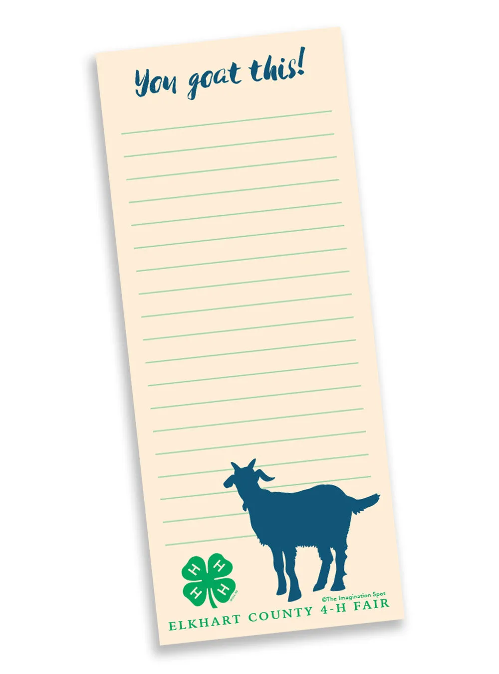 4-H Notepad - You Goat This!