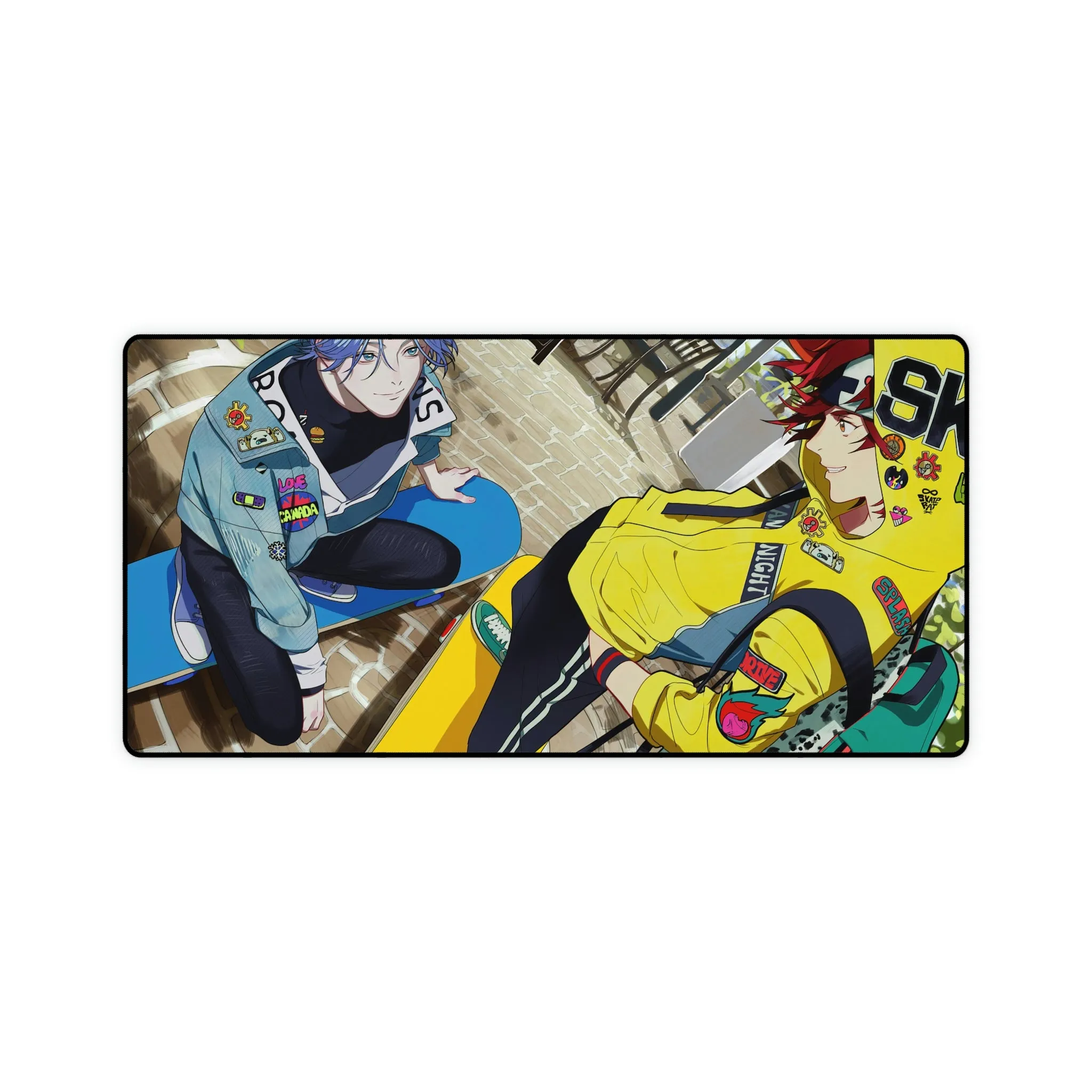 #7.3185, Reki, Langa, SK8 the Infinity, Skateboard, Anime, Mouse Pad (Desk Mat)