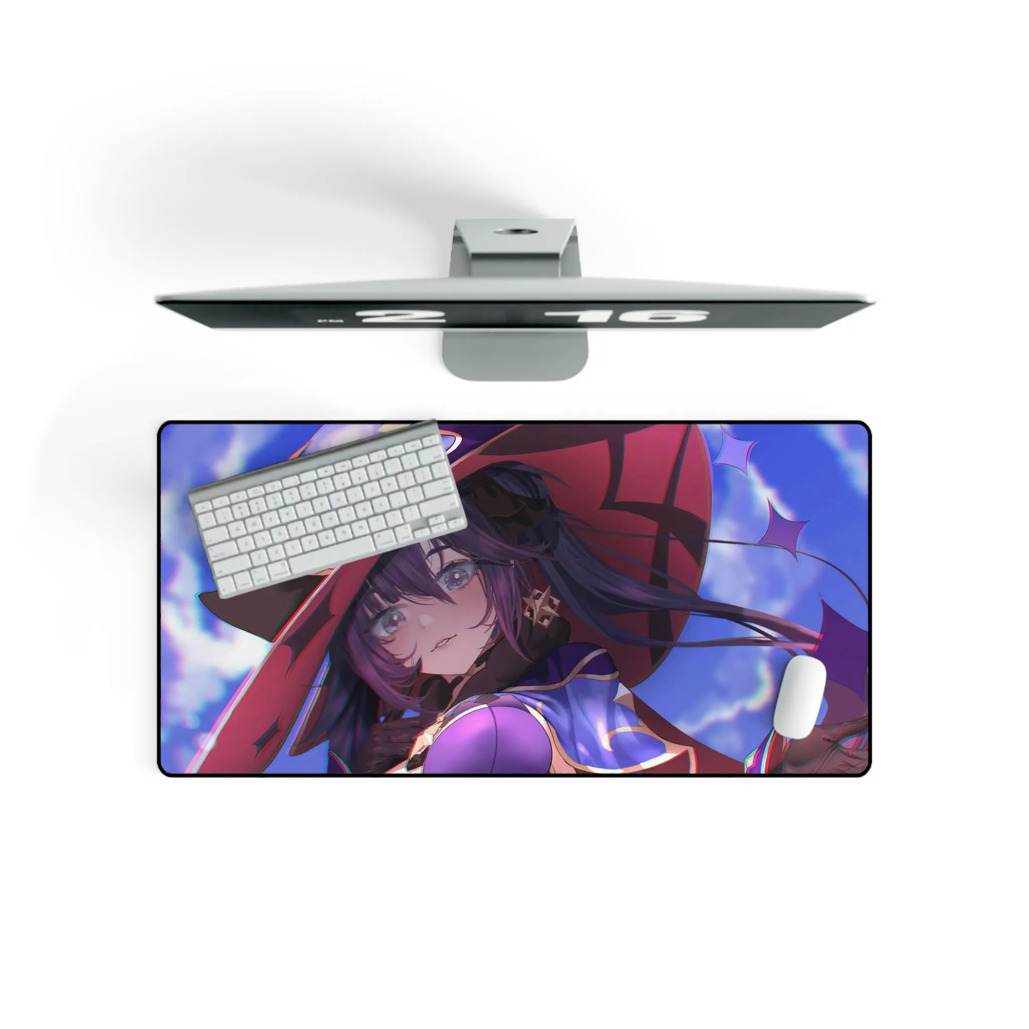 #8.1663, Mona, Genshin Impact, Mouse Pad (Desk Mat)