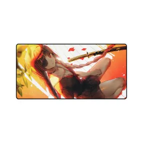 #8.2899, Eyepatch, Anime, Girl, Katana, Sword, Mouse Pad (Desk Mat)