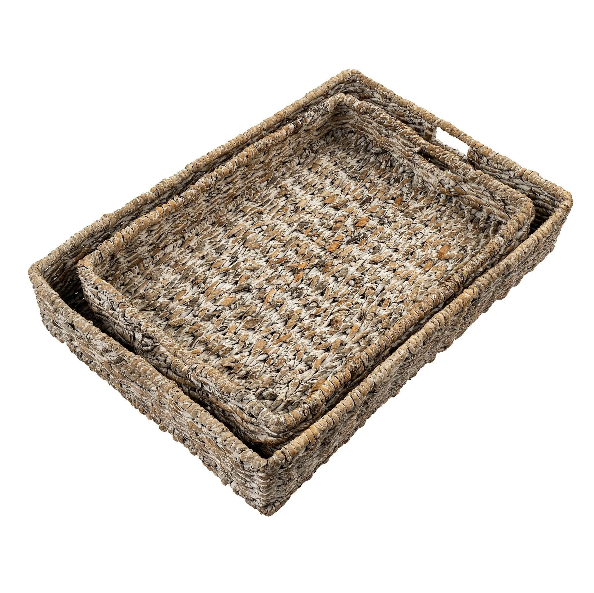 Abaca Rectangular Trays