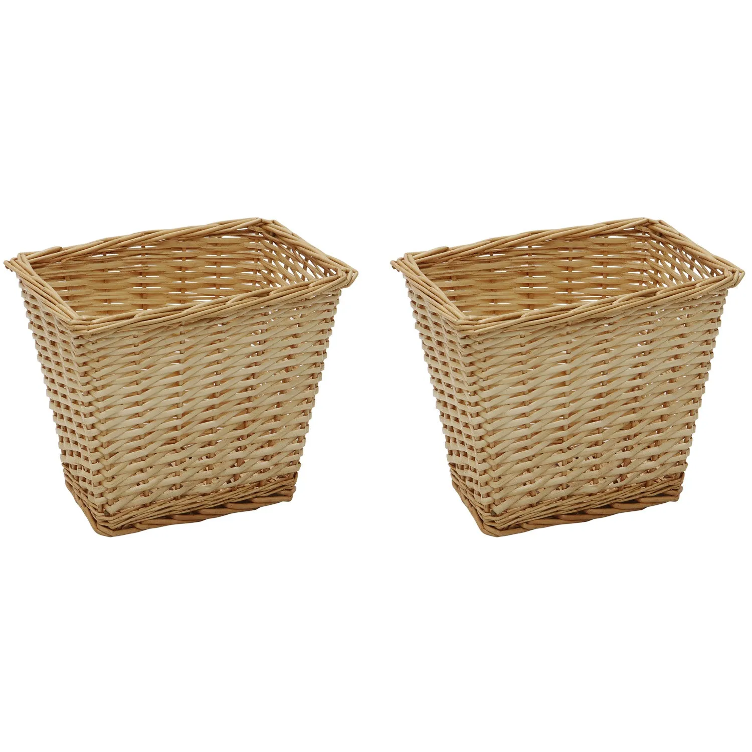 Acacia Honey Willow Rectangular Laundry and Bin Set