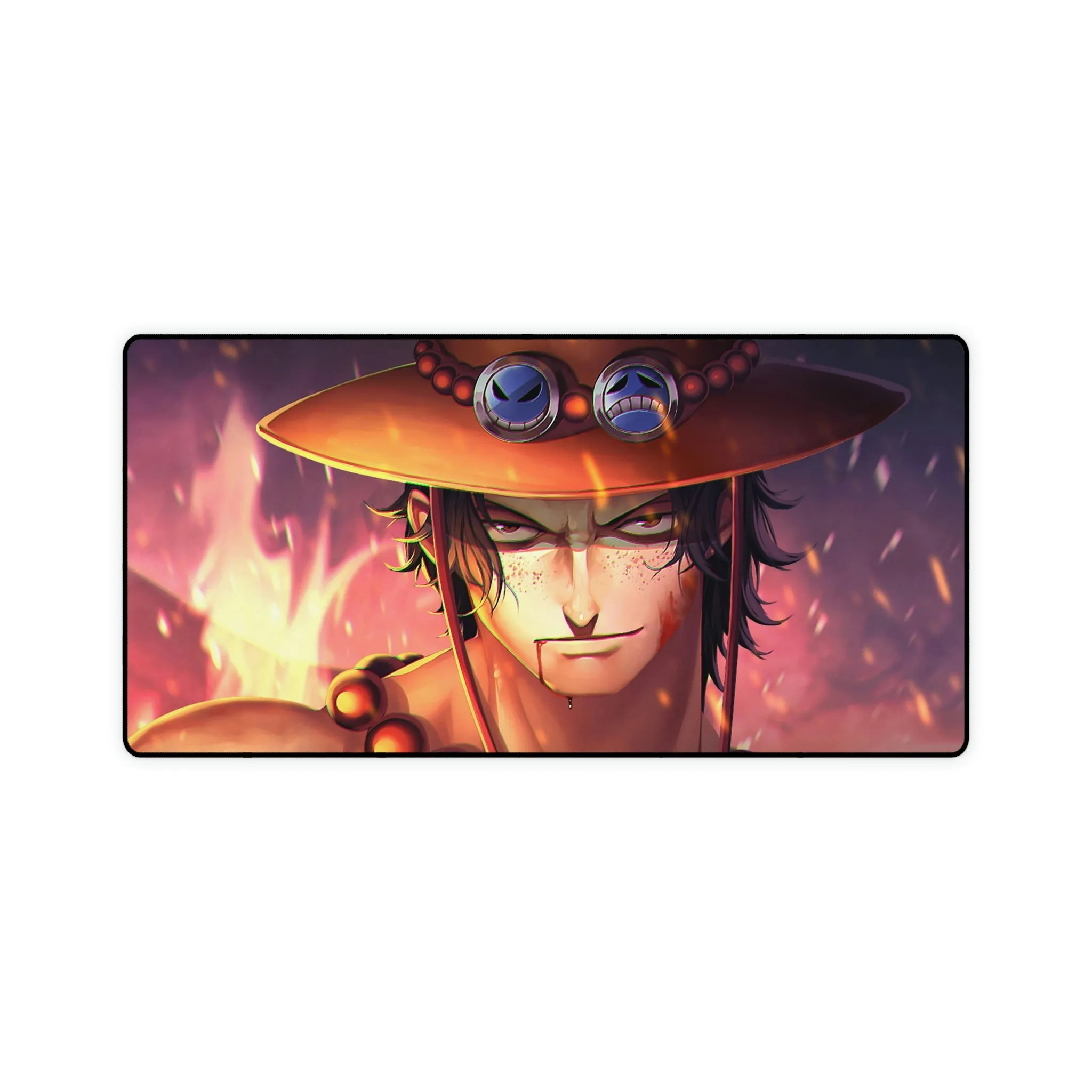 Ace, One Piece, Mouse Pad (Desk Mat)