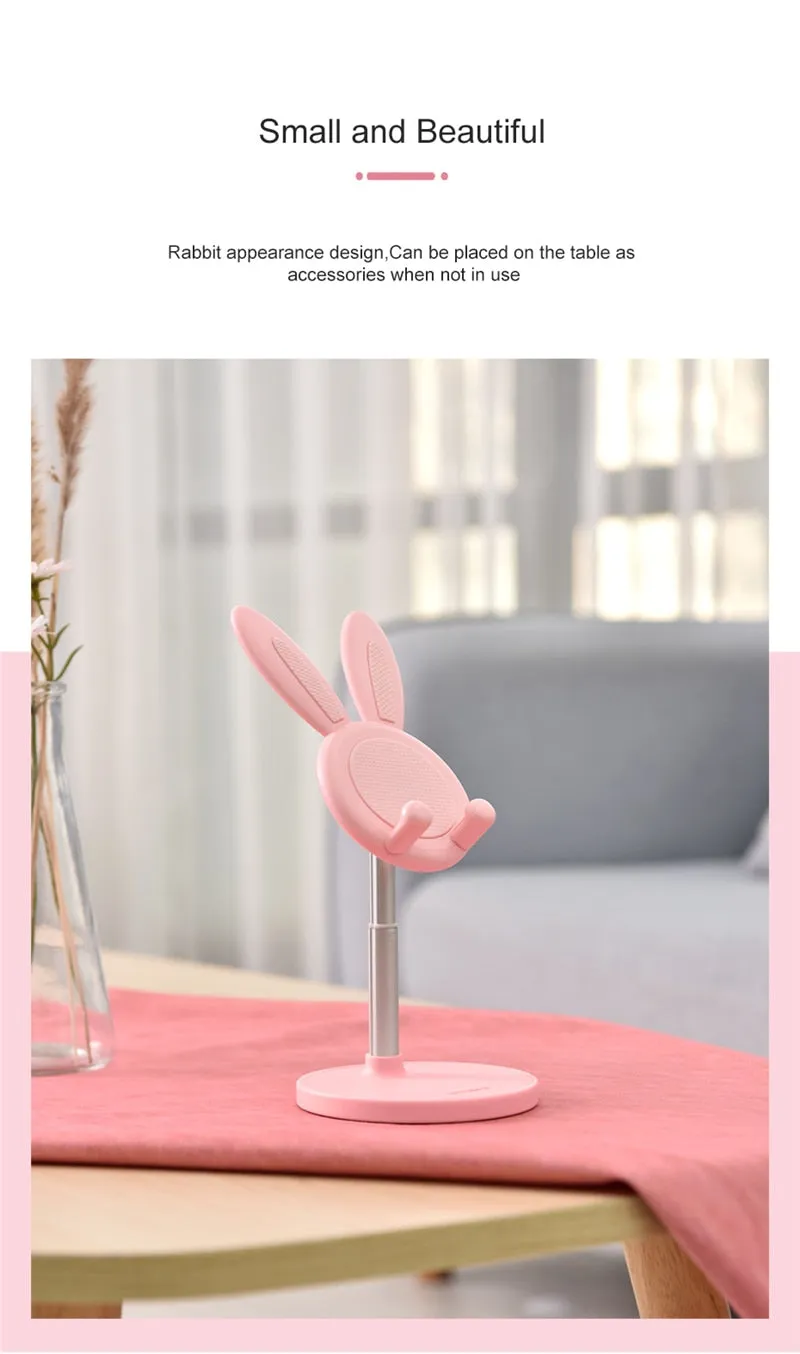 Adorable Bunny Desk Phone Holder