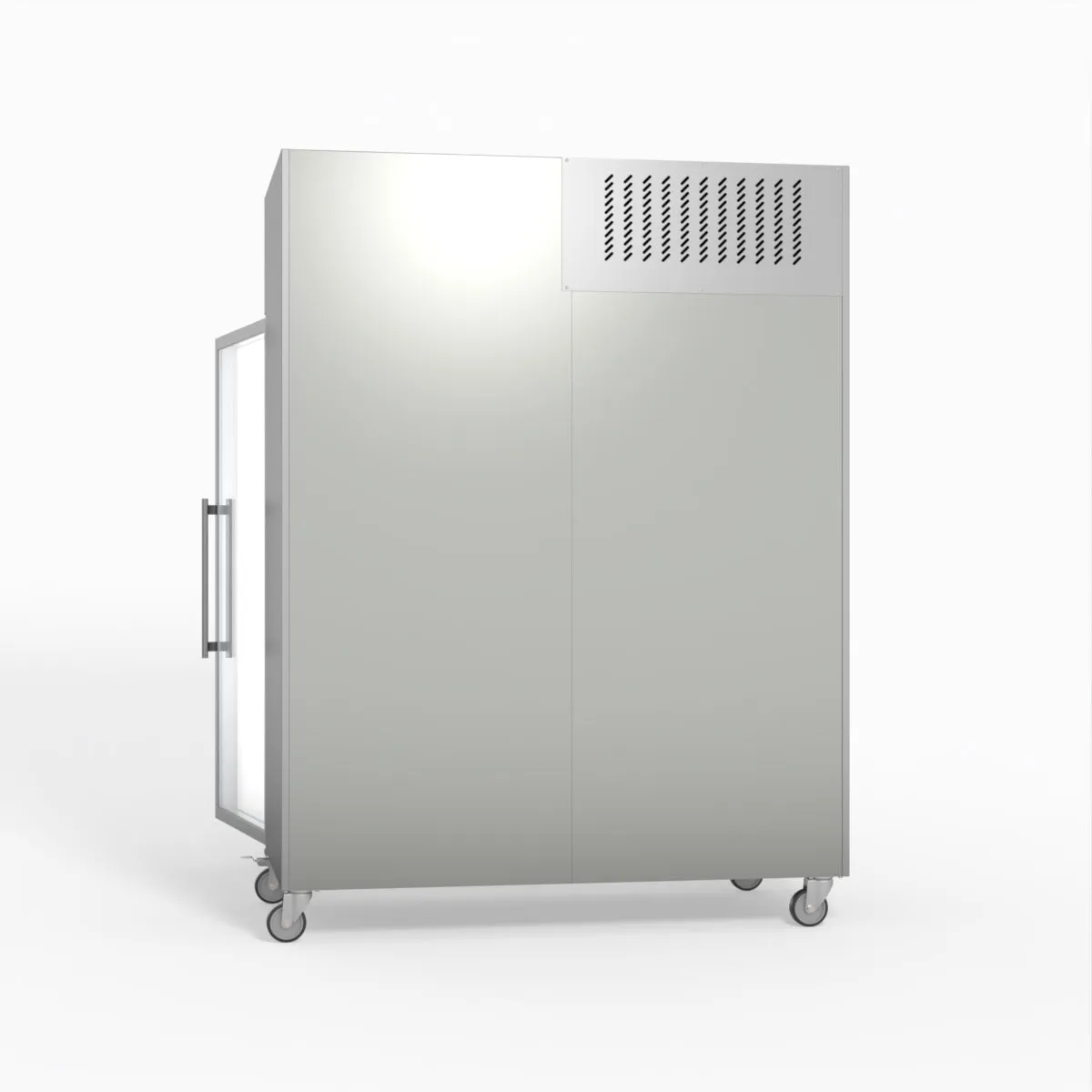 AG 1300 Litre Upright Double Glass Door Display Fridge