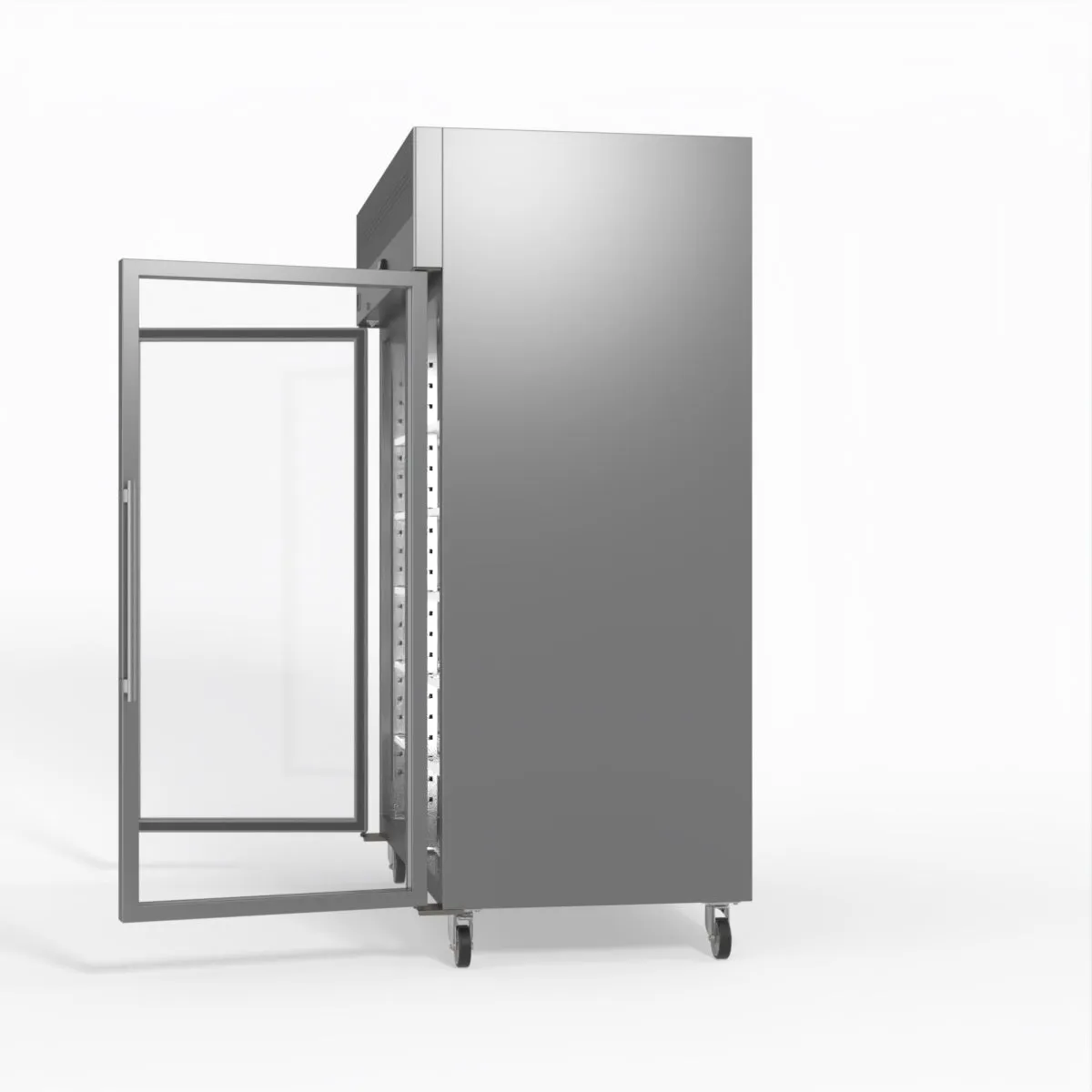 AG 1300 Litre Upright Double Glass Door Display Fridge