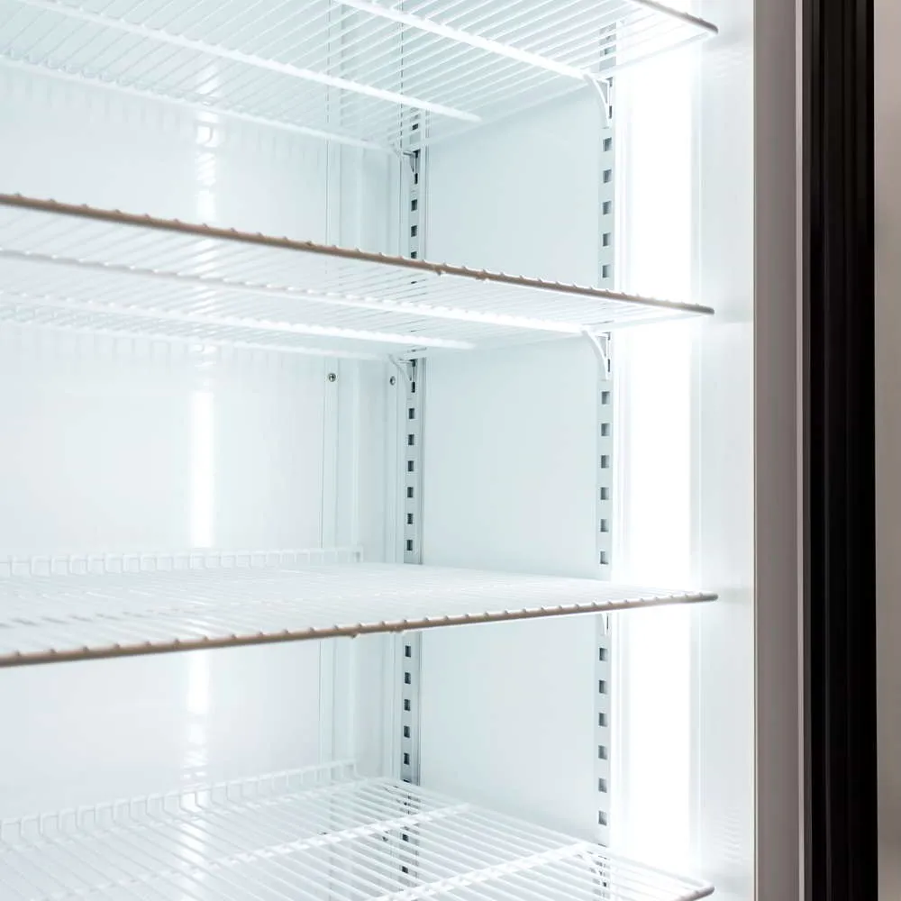 AG 420 Litre Single Door Upright Display Fridge - Glass Door