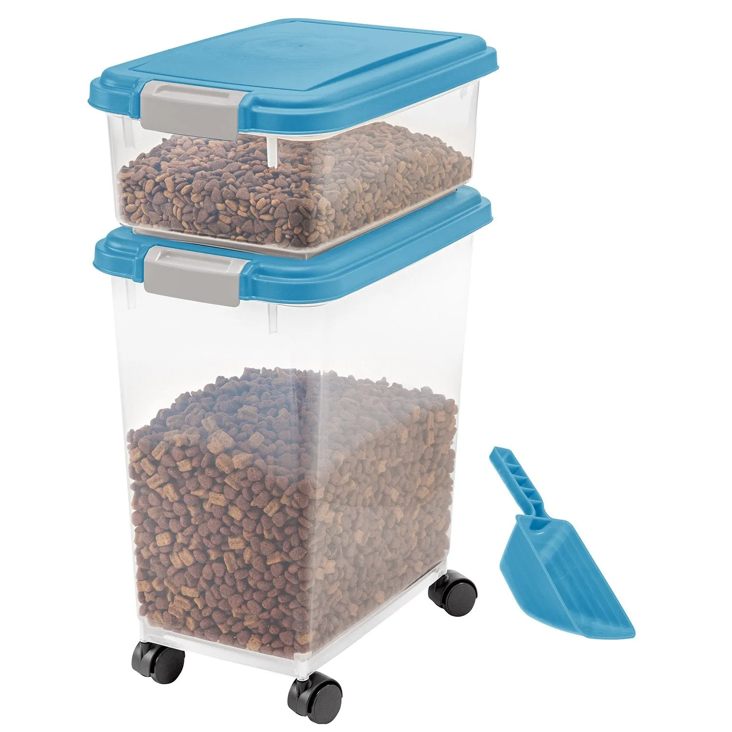 Airtight Pet Food Storage - 3 Piece Combo