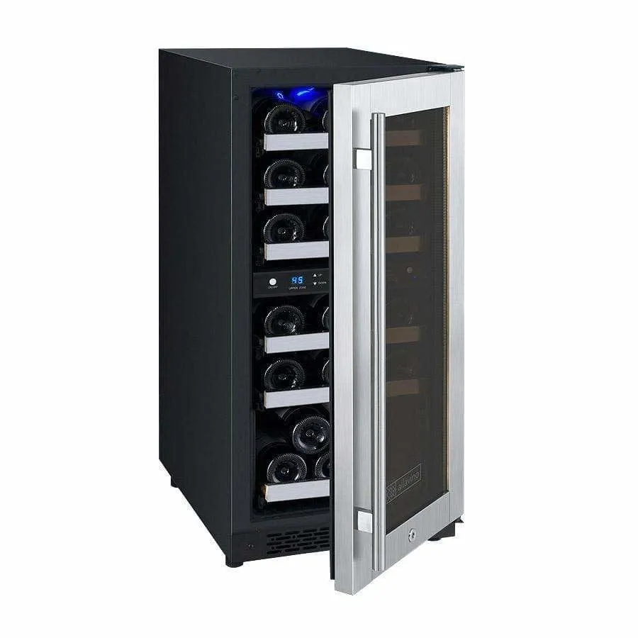 Allavino FlexCount 30 Bottle Dual Zone Right Hinge Wine Fridge VSWR30-2SSRN