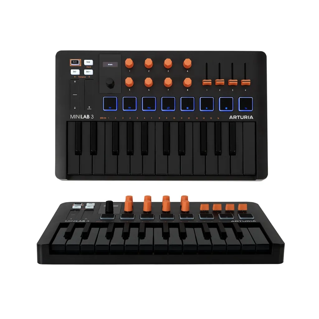 Arturia Minilab 3 25-Note Keyboard - Limited Edition Orange