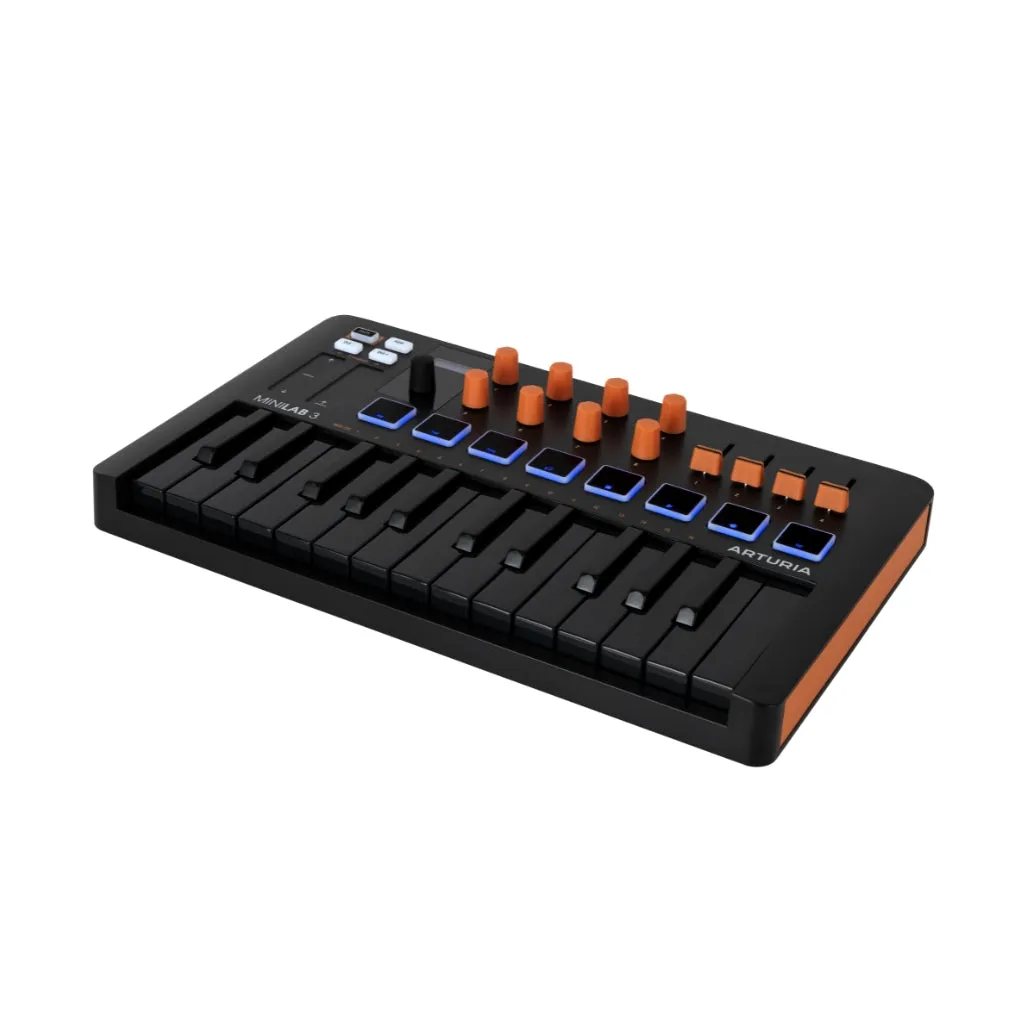 Arturia Minilab 3 25-Note Keyboard - Limited Edition Orange