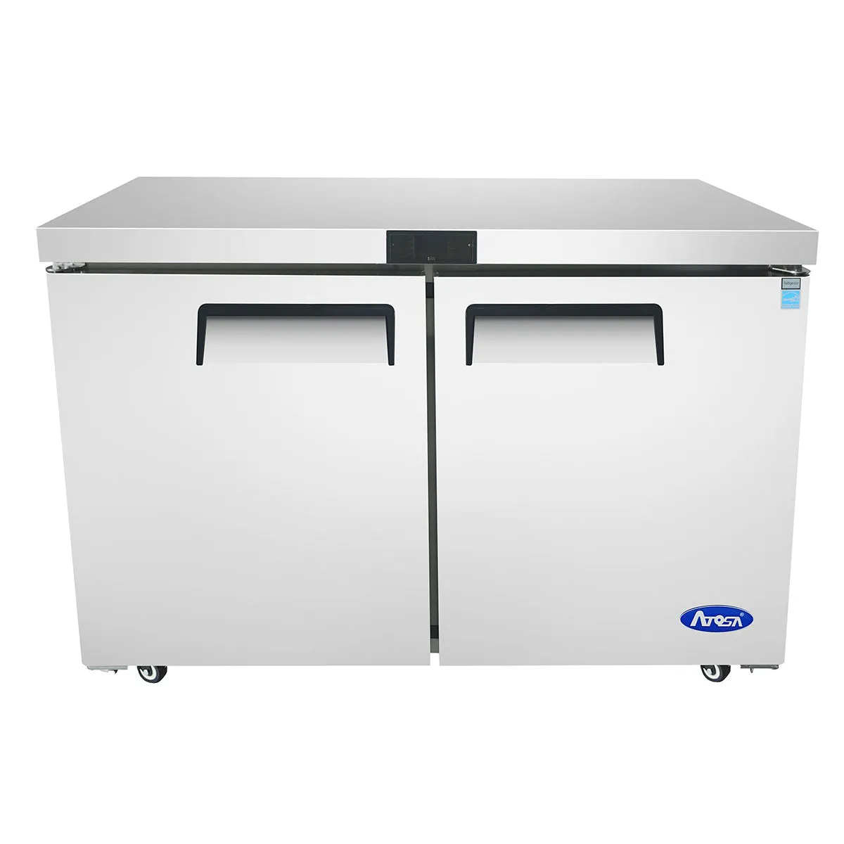 Atosa 60.25" Undercounter Refrigerator with 2 Solid Doors