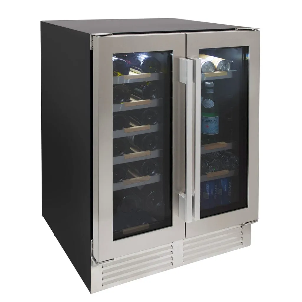 Avanti ELITE Series Side-by-Side Wine and Beverage Center WBE1956Z3S