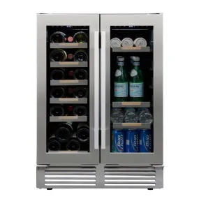 Avanti ELITE Series Side-by-Side Wine and Beverage Center WBE1956Z3S