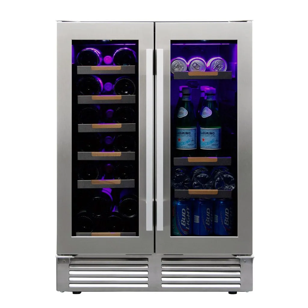 Avanti ELITE Series Side-by-Side Wine and Beverage Center WBE1956Z3S