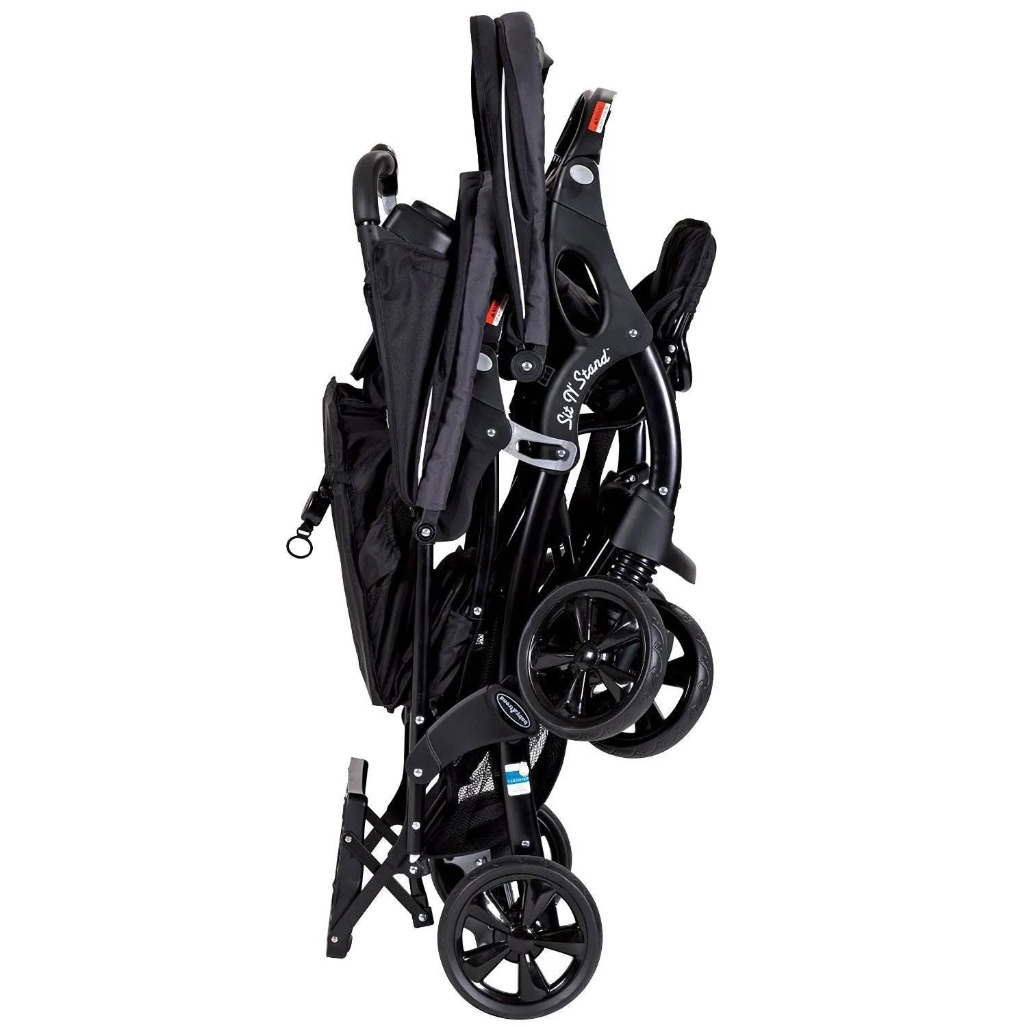 Baby Trend Double Sit N' Stand Toddler and Baby Stroller, Onyx | SS76072A