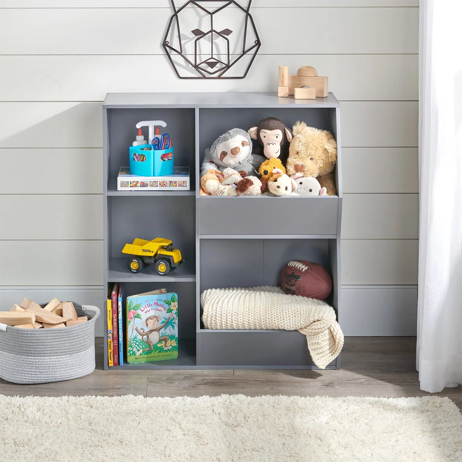 Badger Basket Side-by-Side Combo Bin Storage Unit