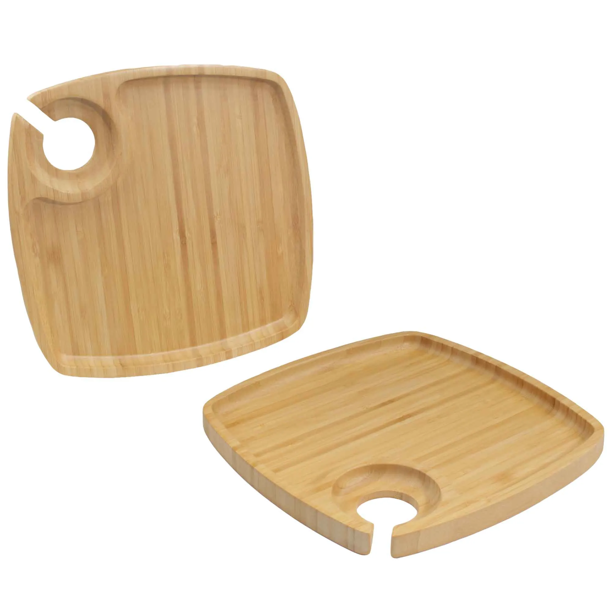 Bamboo Ecoware Reusable Dinnerware Plates