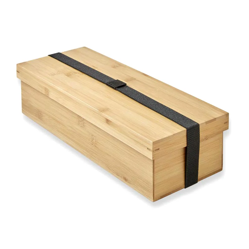 Bamboo Leitner Learning Box