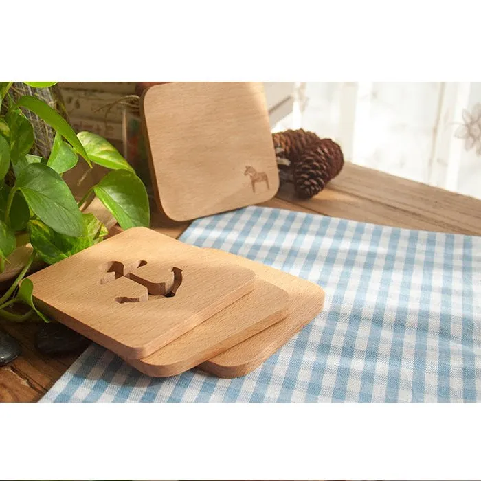 Bamboo teacup mats