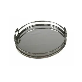 Bridle Metal Tray Silver Large