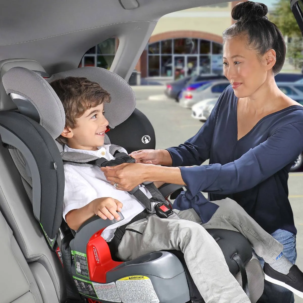 Britax Grow With You ClickTight  Harness-to-Booster Seat with Safewash