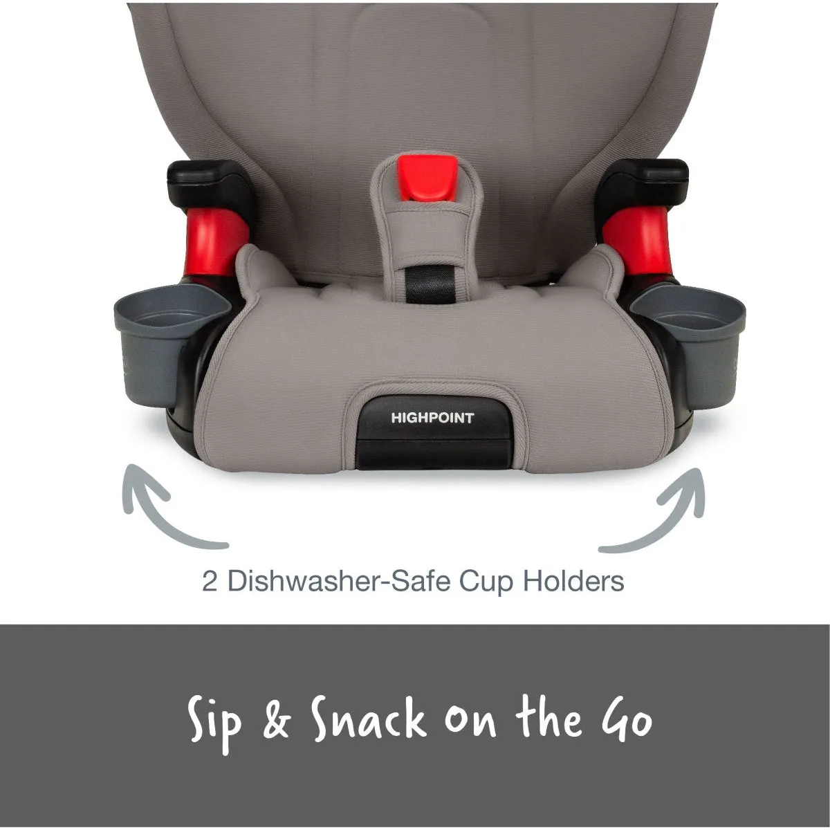 Britax Highpoint Backless Belt-Positioning Booster Seat with Safewash