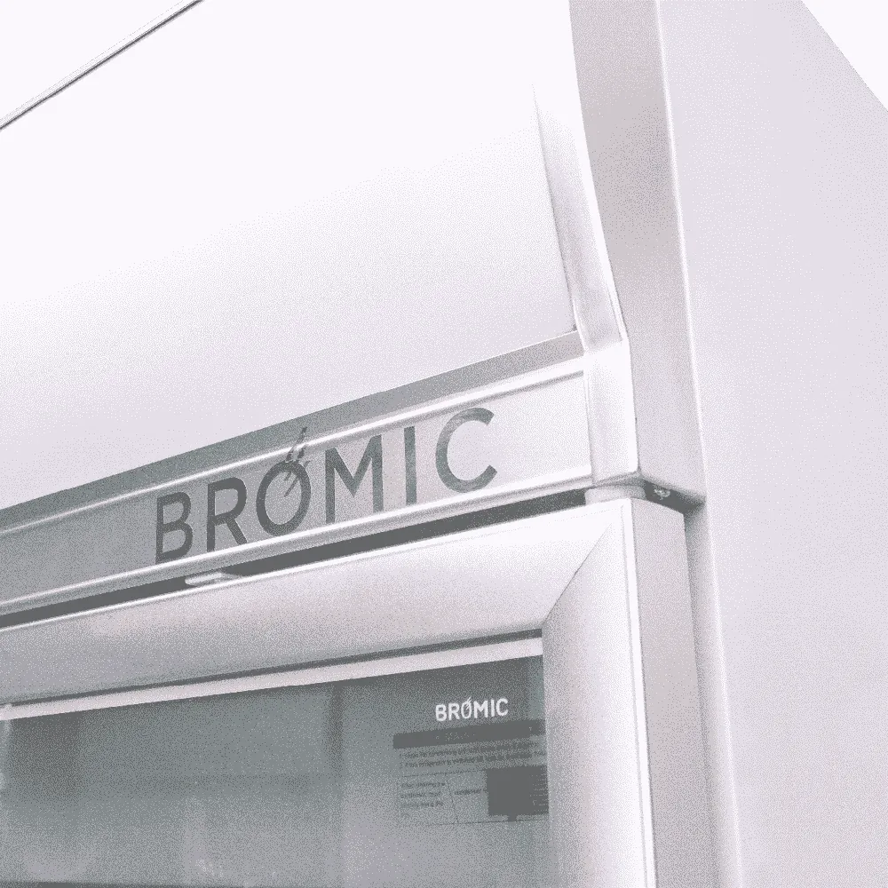 Bromic Upright Display Fridge Flat Glass Door 444L LED GD0500LF