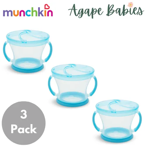 [Bundle Of 3] Munchkin Snack Catcher® - Blue