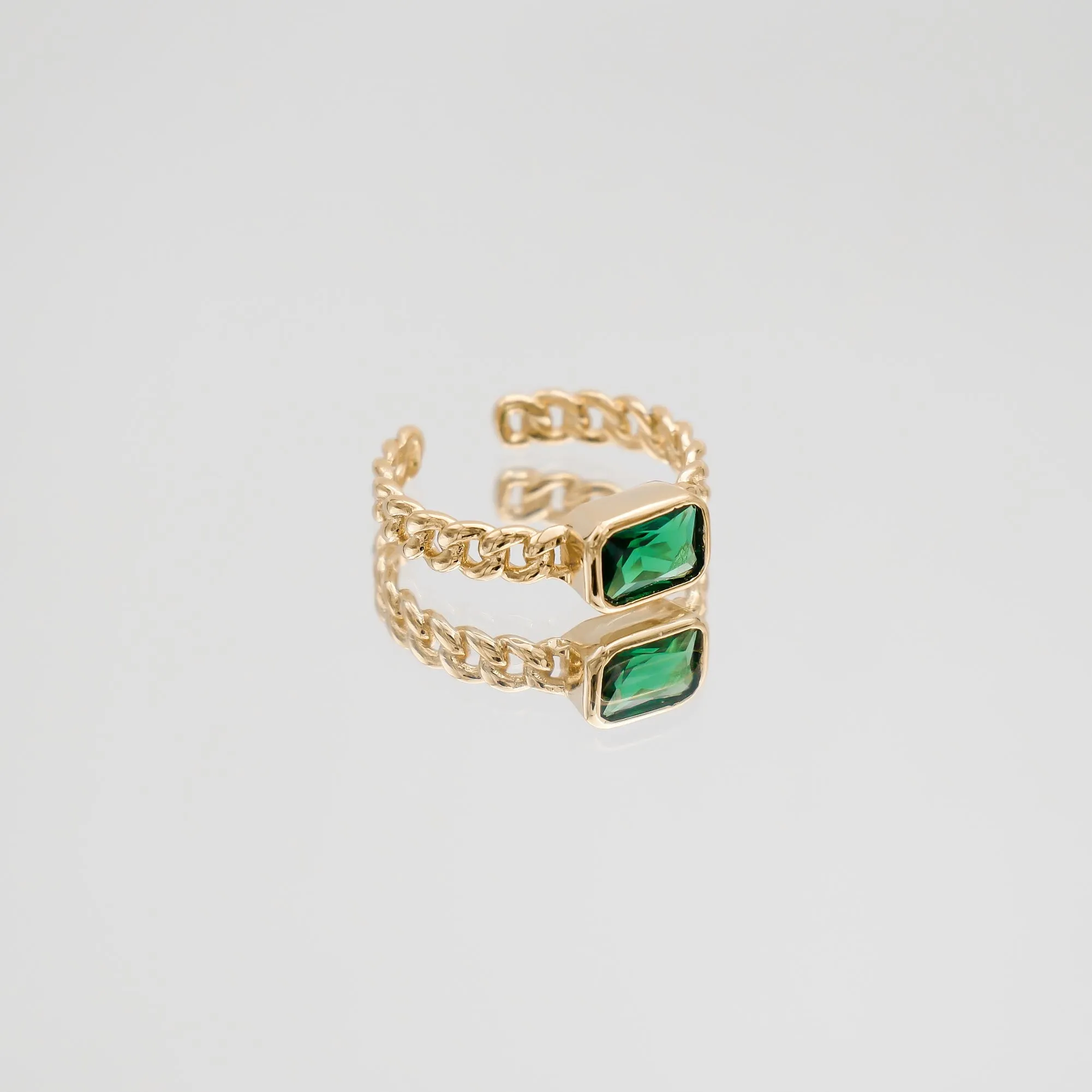 Callie Cuban Adjustable Ring