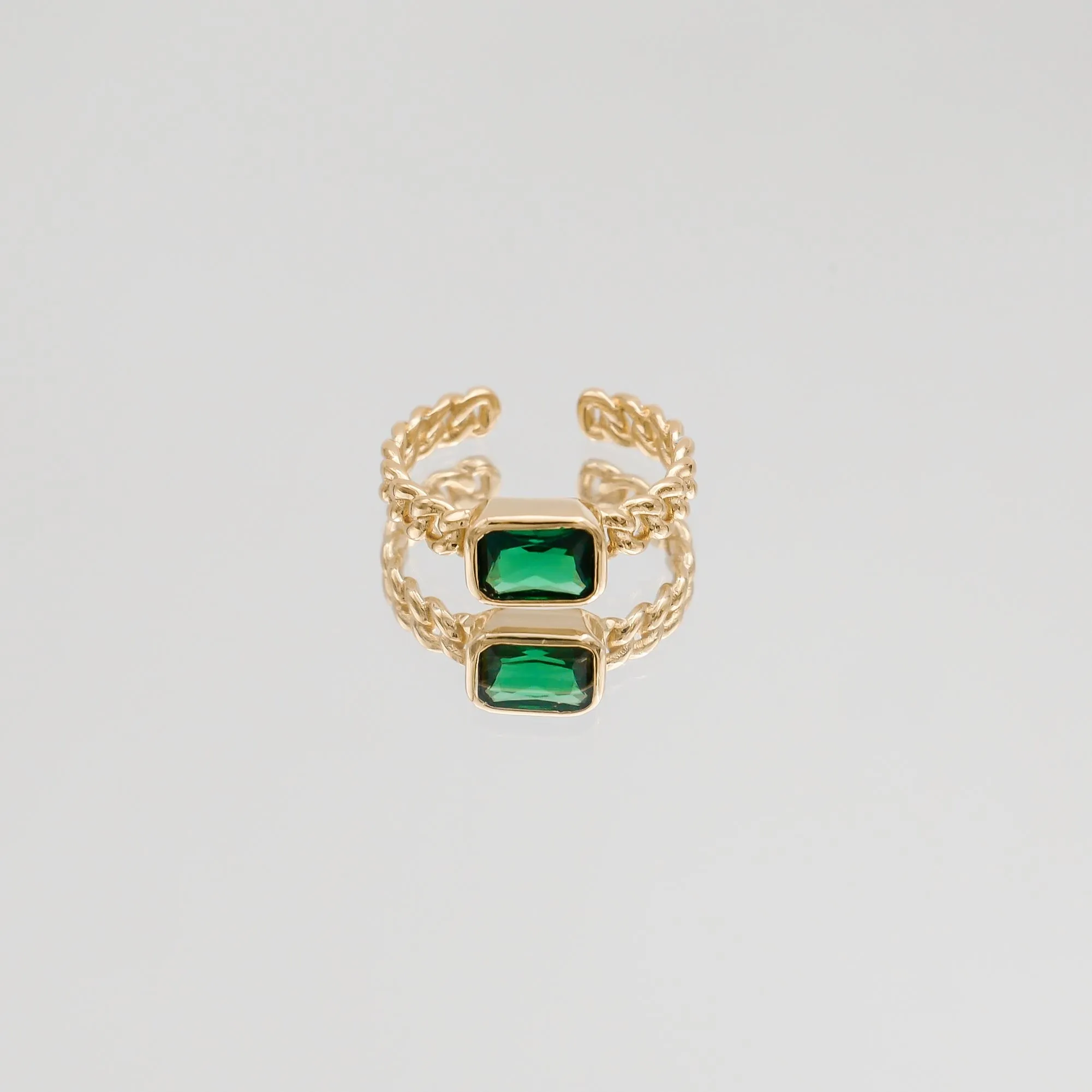 Callie Cuban Adjustable Ring