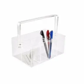 Clear Acrylic Organizer with Handle