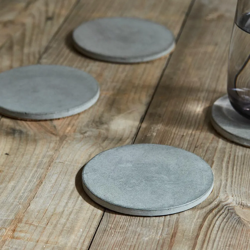 Concrete Coasters - Set of 4