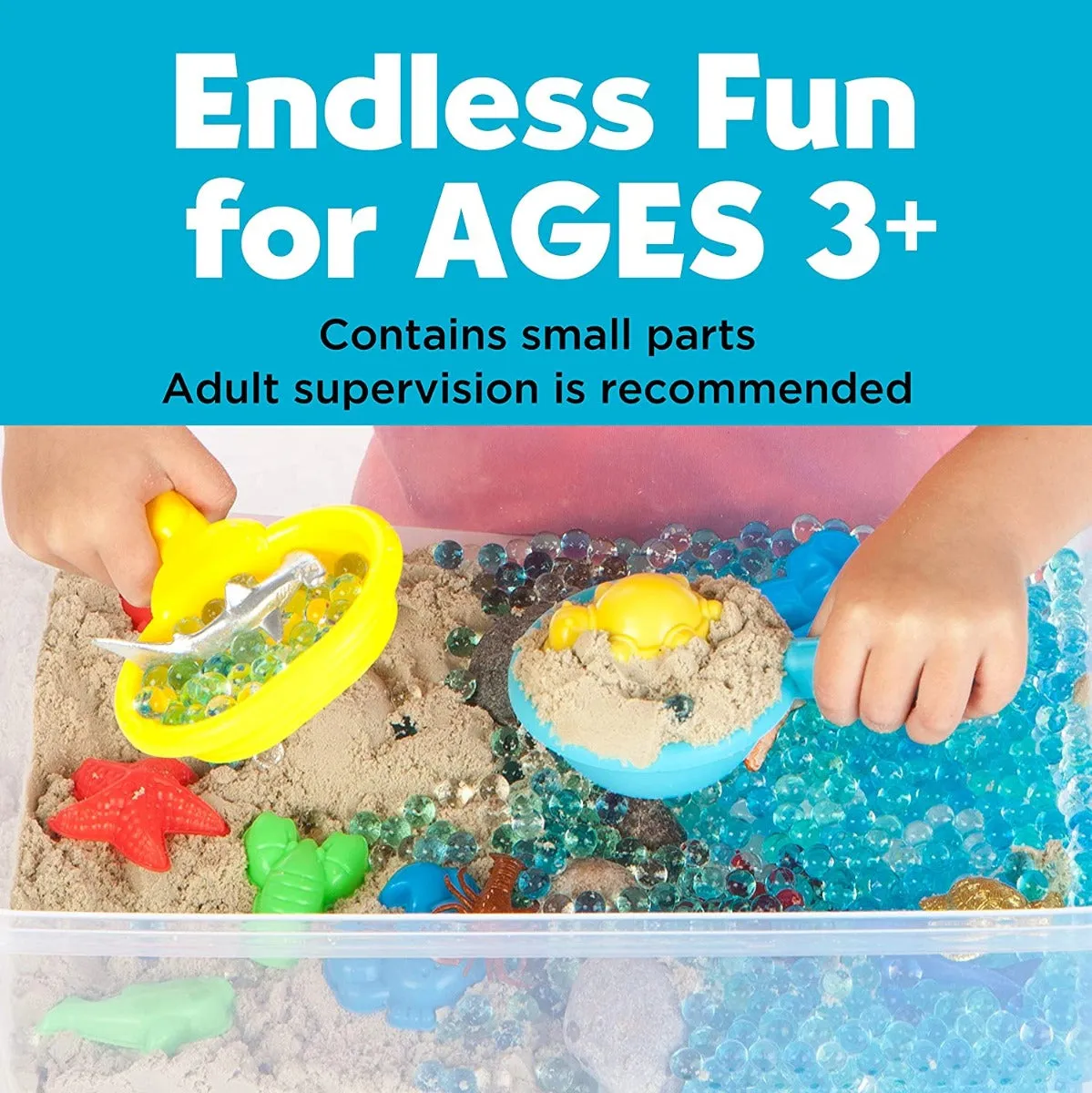 Creativity for Kids 6281 Sensory Bin Ocean & Sand