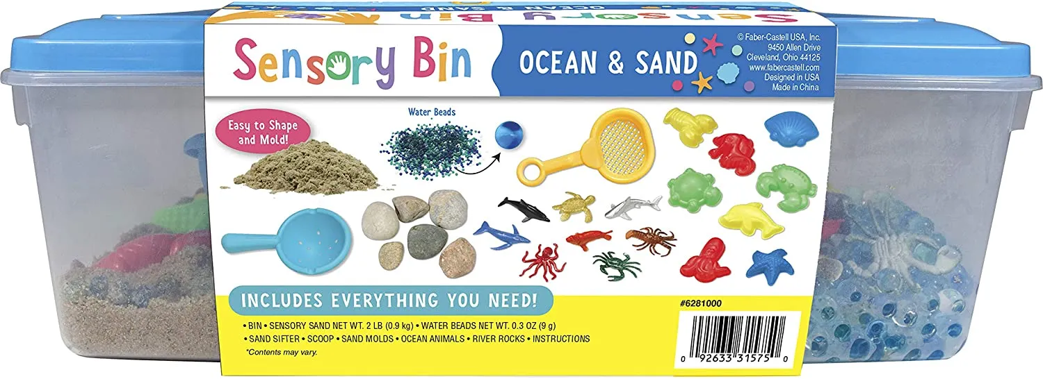 Creativity for Kids 6281 Sensory Bin Ocean & Sand