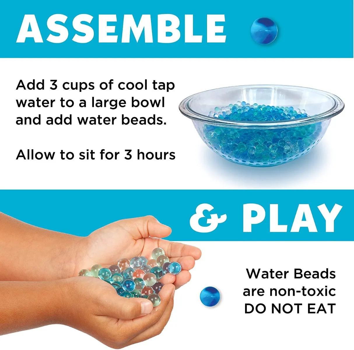 Creativity for Kids 6281 Sensory Bin Ocean & Sand