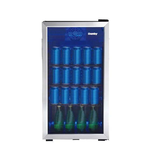 Danby 177 (355ml) Can Capacity Beverage Fridge DBC117A1BSSDB-6