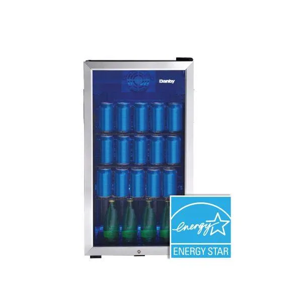 Danby 177 (355ml) Can Capacity Beverage Fridge DBC117A1BSSDB-6