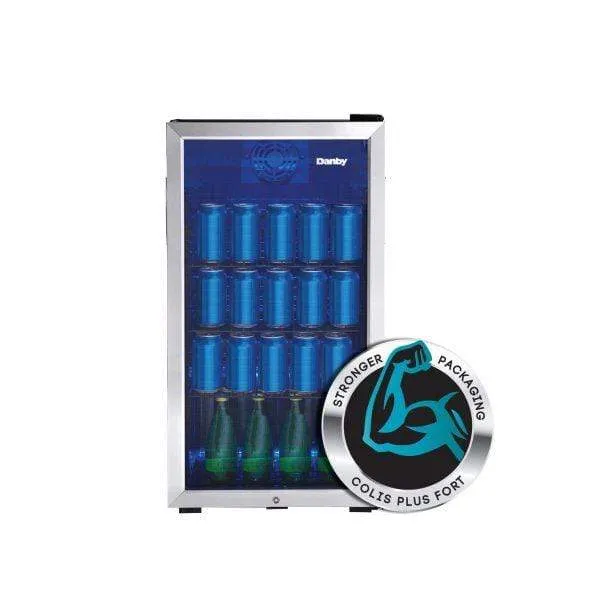 Danby 177 (355ml) Can Capacity Beverage Fridge DBC117A1BSSDB-6