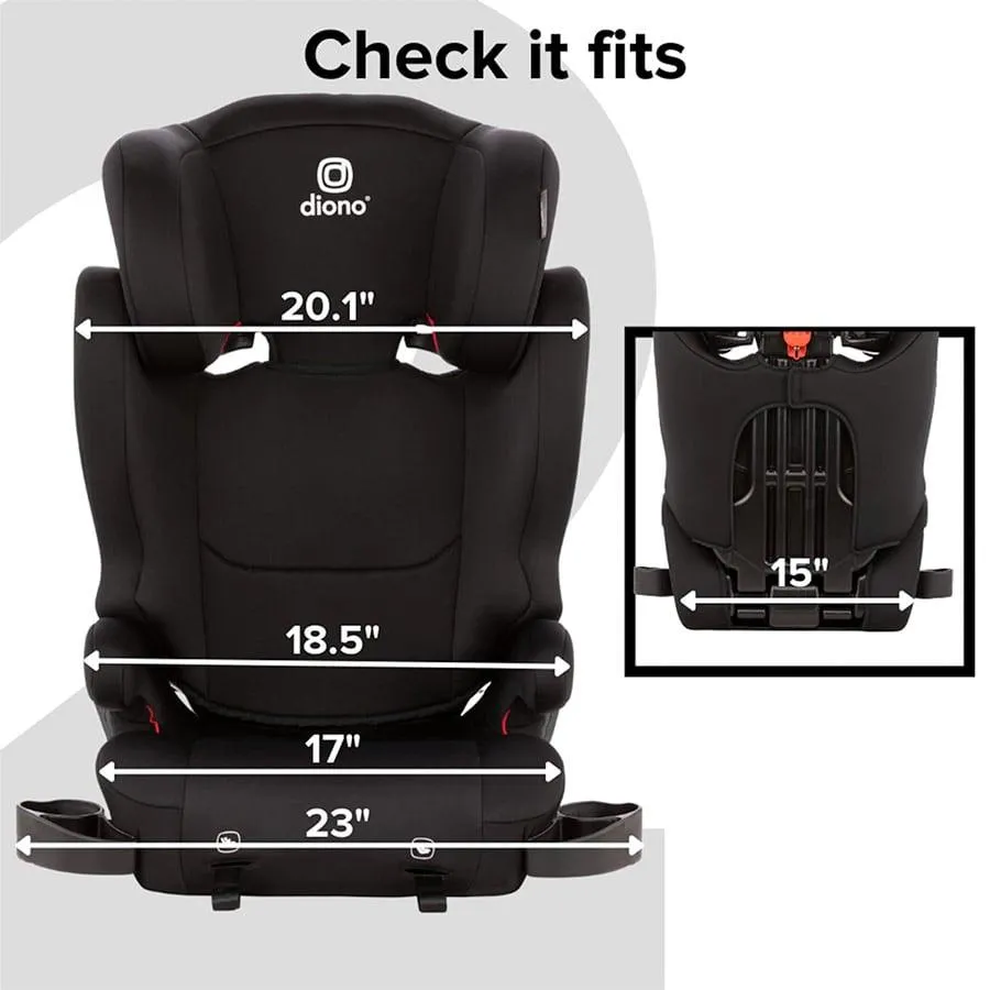 Diono Cambria 2 XL High Back Car Booster Seat - 2022 Design