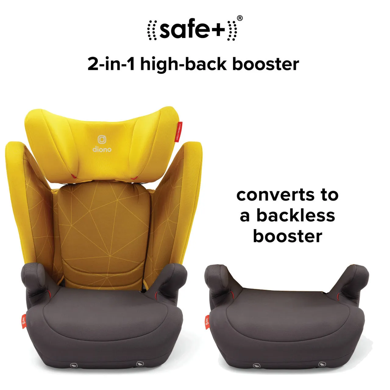 Diono Monterey® 4DXT 2-in-1 High-Back Booster Car Seat