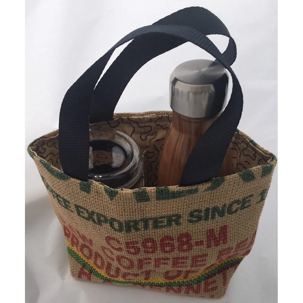 Double Coffee Carrier Bag