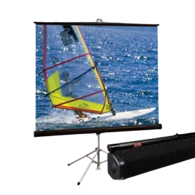 Draper 215012 Heavy-Duty Tripod Projection Screen w/Carpeted Case - AV (60"x60")