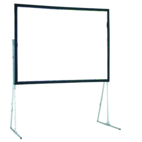 Draper 241250 Ultimate Folding Screen Front Projection Surface w/Extra Heavy Duty Legs - HDTV (64"x115")