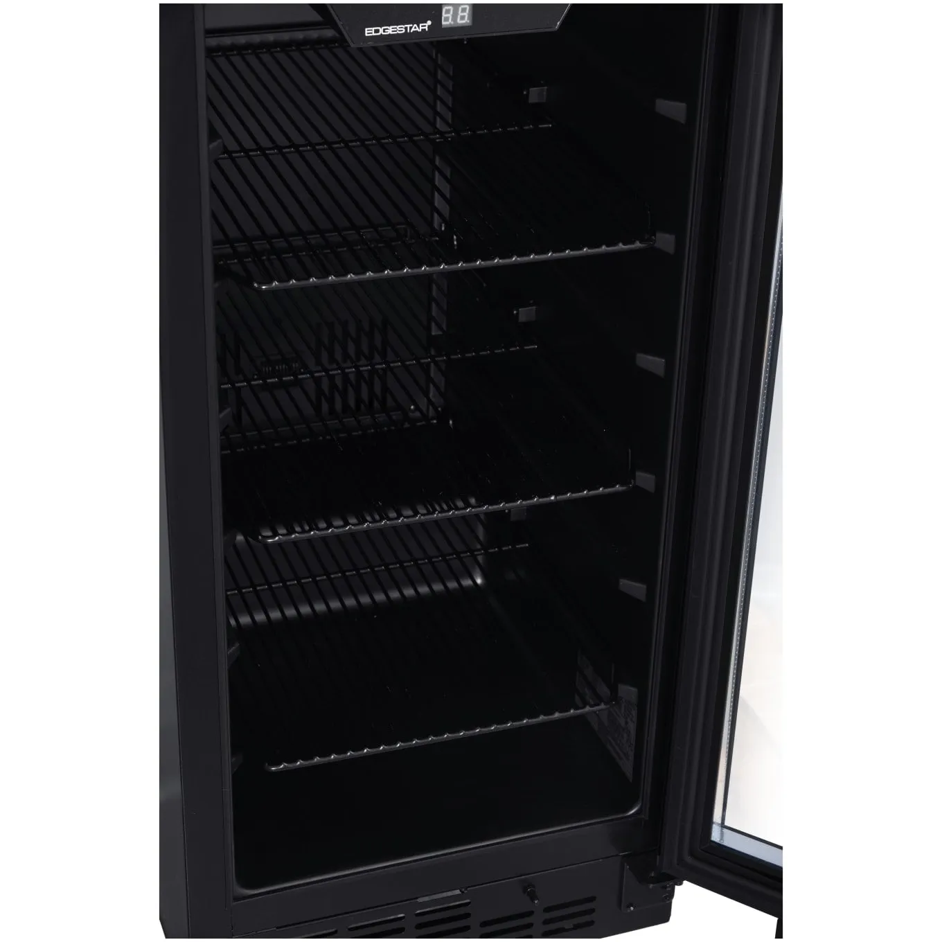 Edgestar BBR901BL 15" Wide 80 Can Built-In Beverage Center in Black